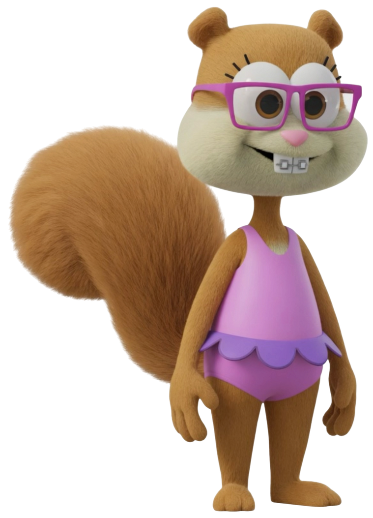 Young Sandy Cheeks by CEB1031 on DeviantArt