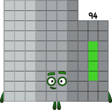 1994 Block Numbers Numberblock 94 by crazymilk2025 on DeviantArt
