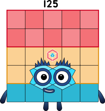 Num Block 125 Numberblock 125 by crazymilk2025 on DeviantArt