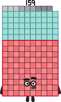 Number 159 Blue Numberblock 159 by crazymilk2025 on DeviantArt