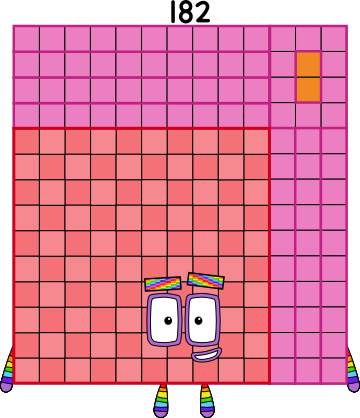Numbers 182 Numberblock 182 by crazymilk2025 on DeviantArt