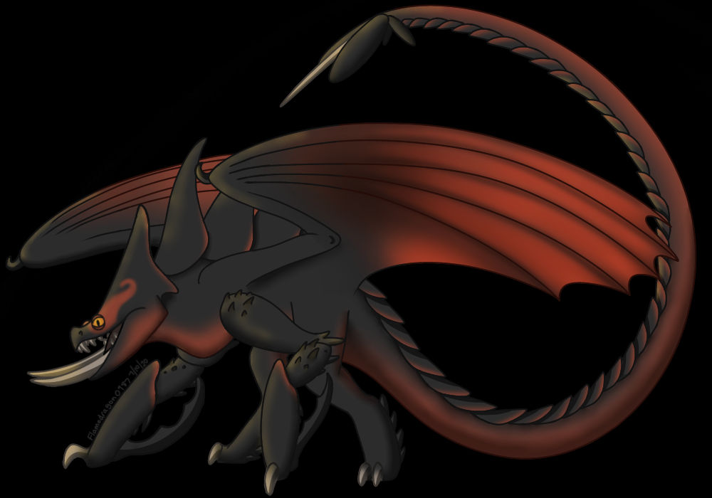 httyd: deathgripper by Flamedragon0987 on DeviantArt