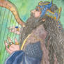 Thorin Playing Harp