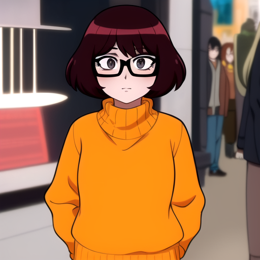 Velma Dinkley IRL #2 - AI Photo Generator - starryai