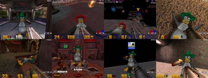 (Quake III Arena mod screenshots) Tux