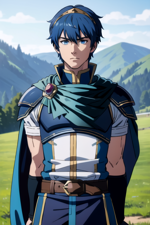 (AI Art) Marth (4) by CPOsample on DeviantArt