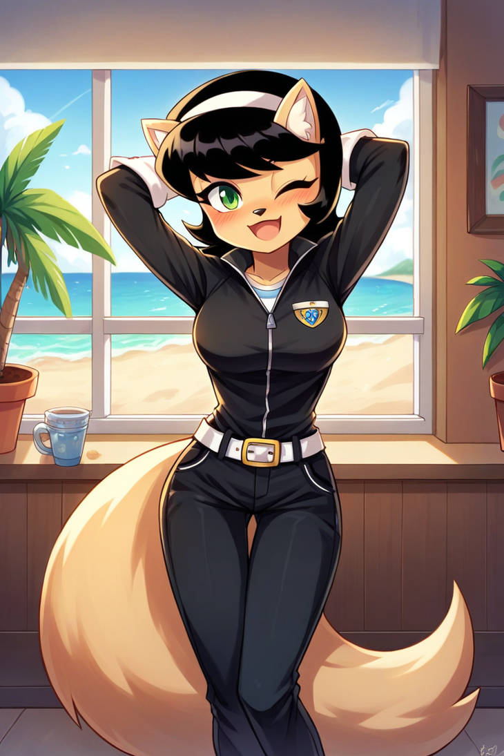 AI Art Winking Kitty Katswell By CPOsample On DeviantArt Ai Art Winking Kitty Katswell By Cposample On Deviantart