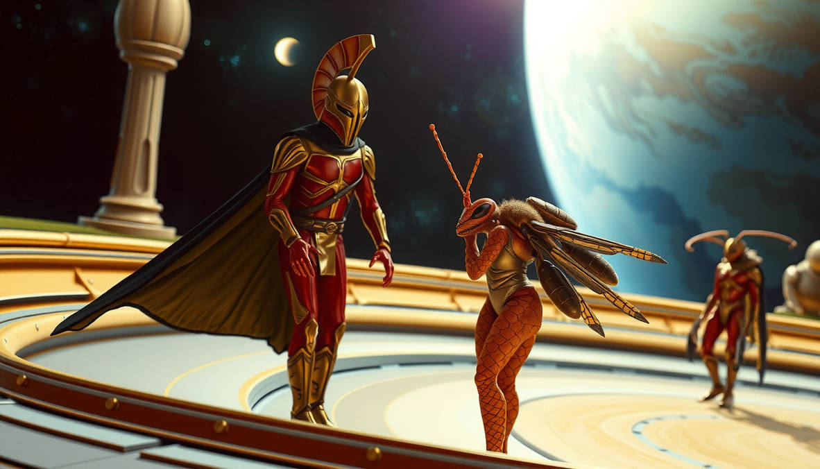 Deviantart Insect King King Of The Martians Meets Emperor Of The Insect P by ...