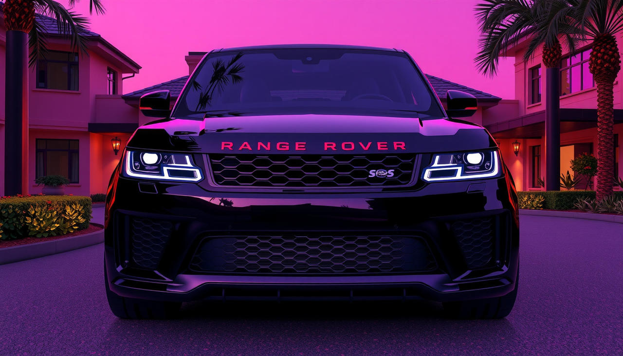 Range Rover Posh A Fancy Range Rover In Front Of A Posh Estate By M by ...