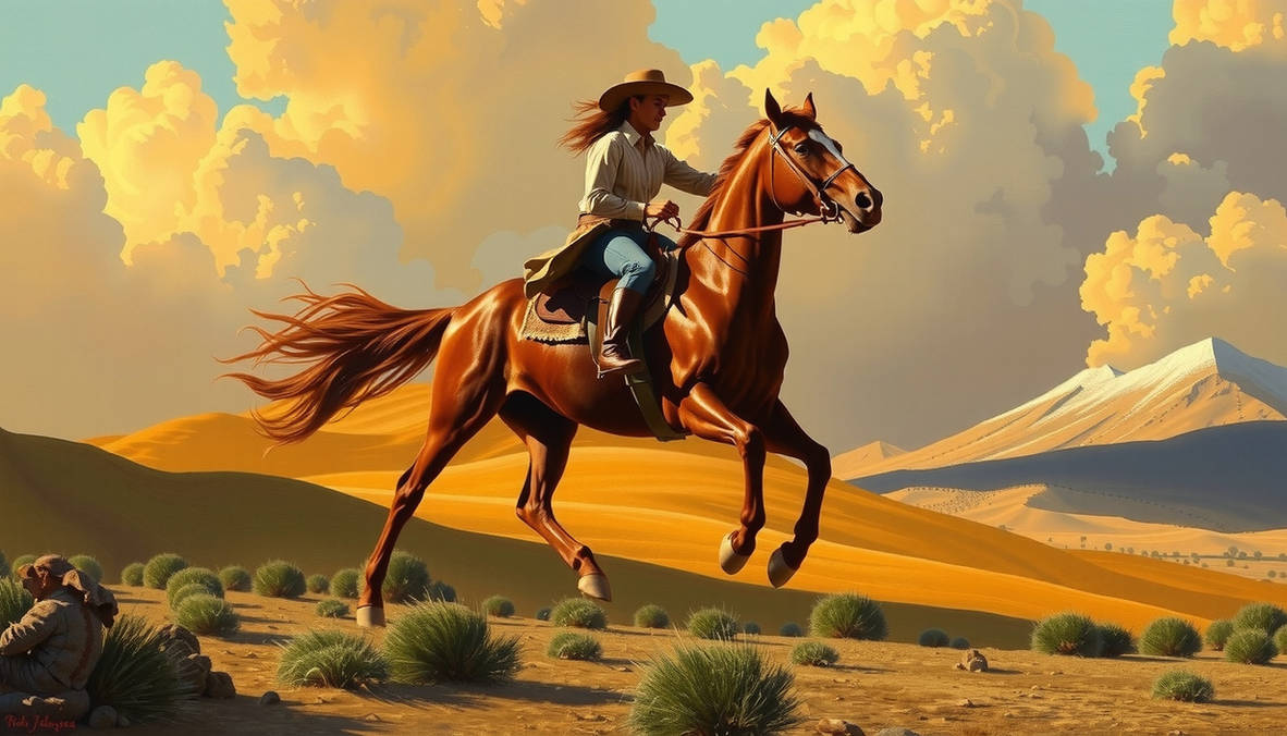 The Raging Saddle Ranger He rode a blazing saddle and his name was that's H by ...