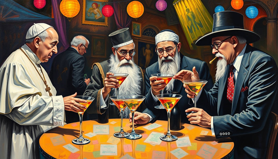Mullahandi The pope a rabbi an Islamic mullah and an evangeli by ...