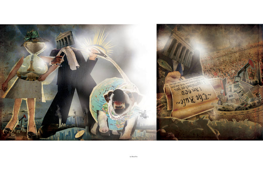 BANKERS ARE GODS by markpiet