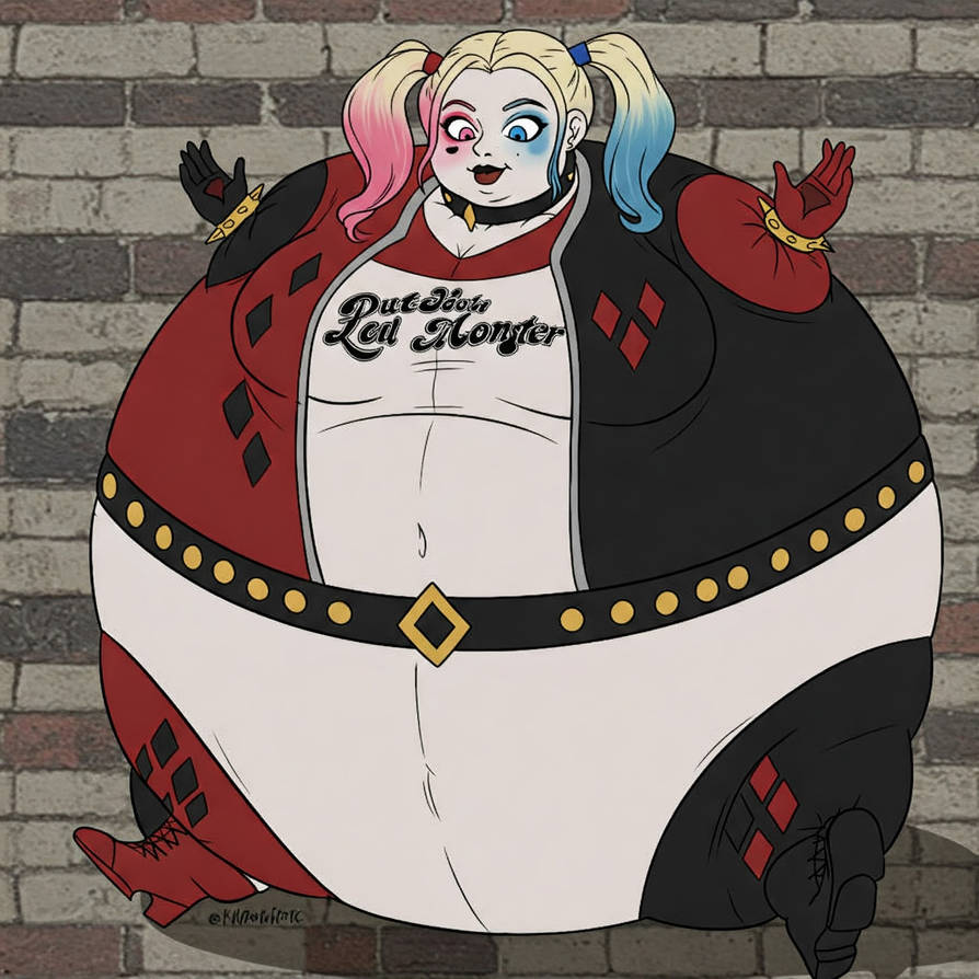 Queen Oreo Inflation Harley queen inflation by uzidoberman on DeviantArt