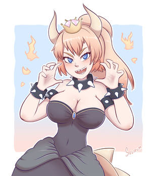 Bowsette by Selirum