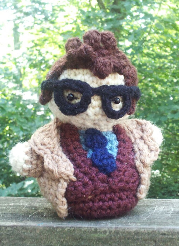 10th Doctor Who Crochet Doll