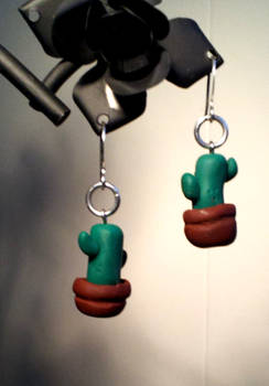 Cactus Earrings