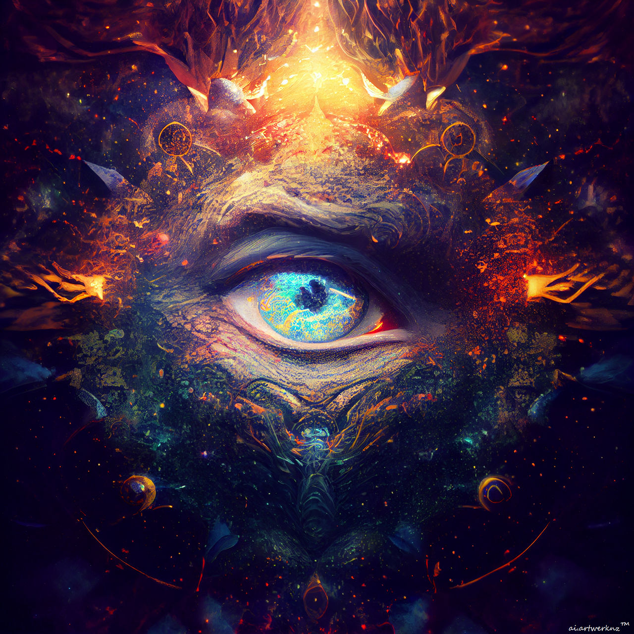 Psychedelic - Var 6 by aiartwerknz on DeviantArt