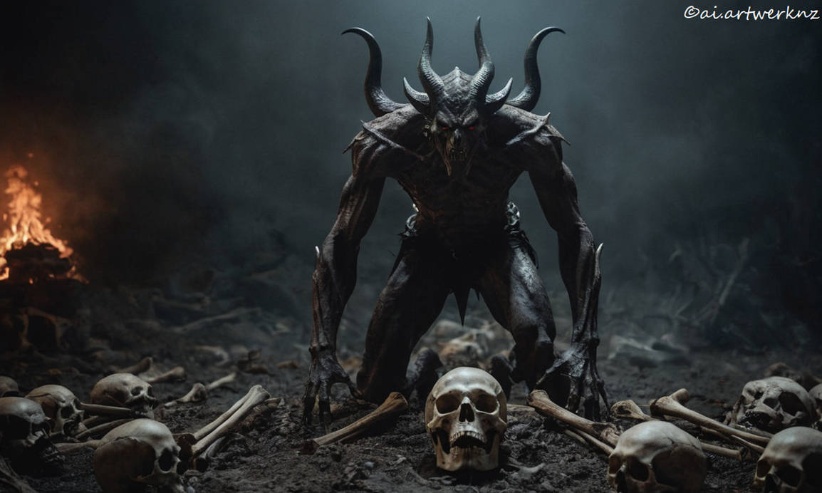 Demonic Creature - Variation 16 by aiartwerknz on DeviantArt