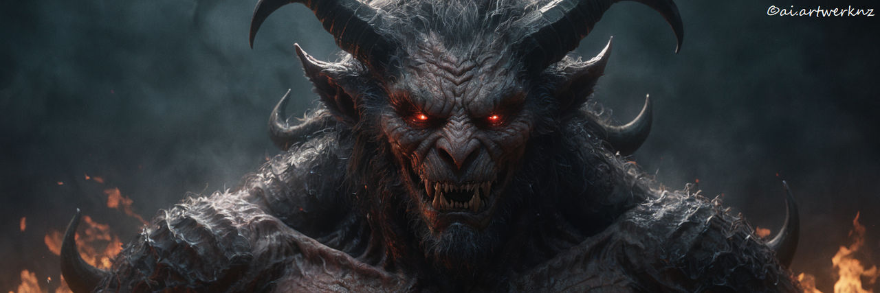 Demonic Creature - Variation 21 by aiartwerknz on DeviantArt