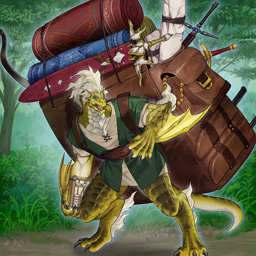Merchant Frog Dragon Merchant by moisture-creature on DeviantArt