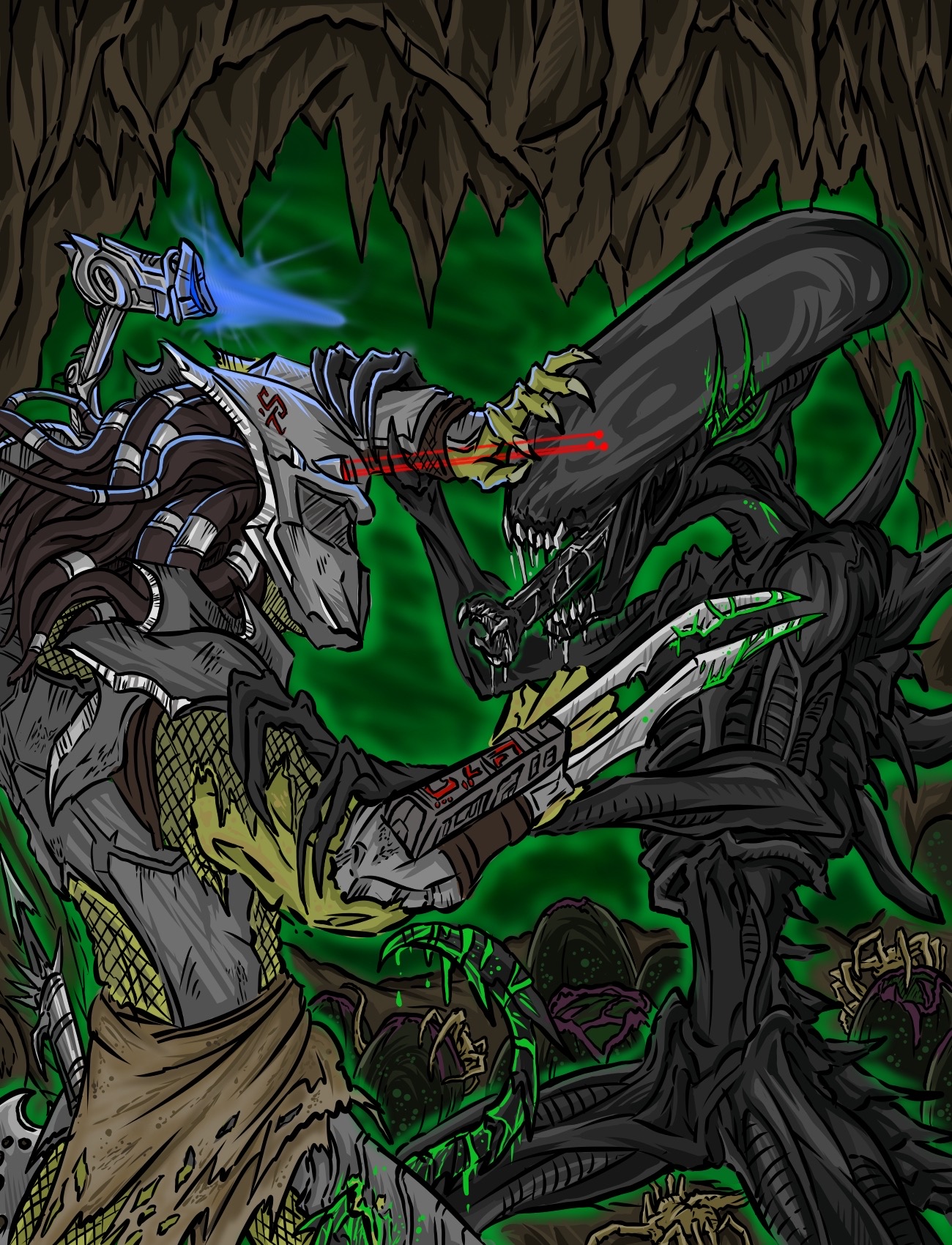 Avp Evolution Deviantart AVP by TyGuyArt on DeviantArt