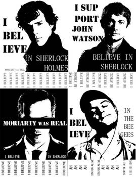 Believe in Sherlock Posters