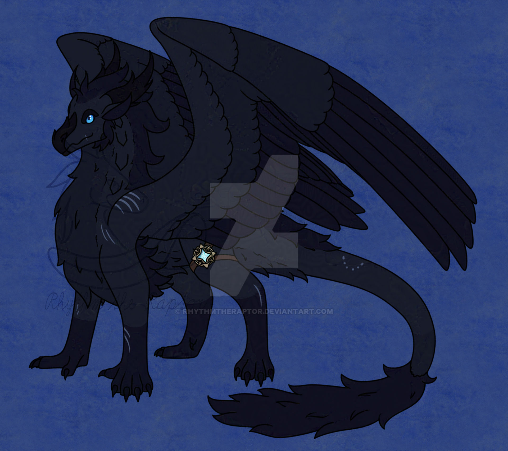Corvid (Custom for Orymizu) by RhythmTheRaptor on DeviantArt