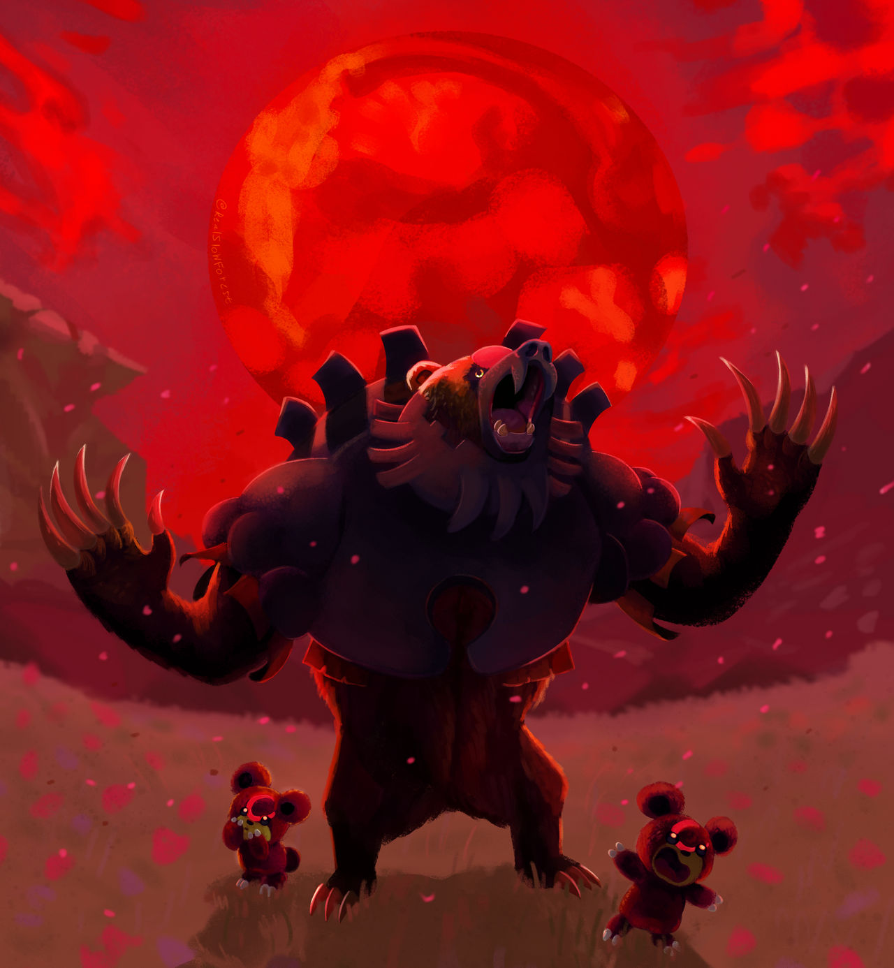 Bloodmoon Ursaluna By SlowForestcomics On DeviantArt Bloodmoon ursaluna by slowforestcomics on deviantart