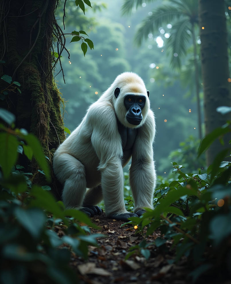Albino Gorilla In The Fog 8198980452477 By Linvanoak On DeviantArt albino-gorilla-in-the-fog-8198980452477-by-linvanoak-on-deviantart