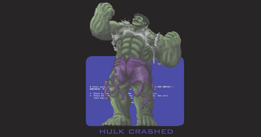 Hulk Crashed by sandpiper101 on DeviantArt