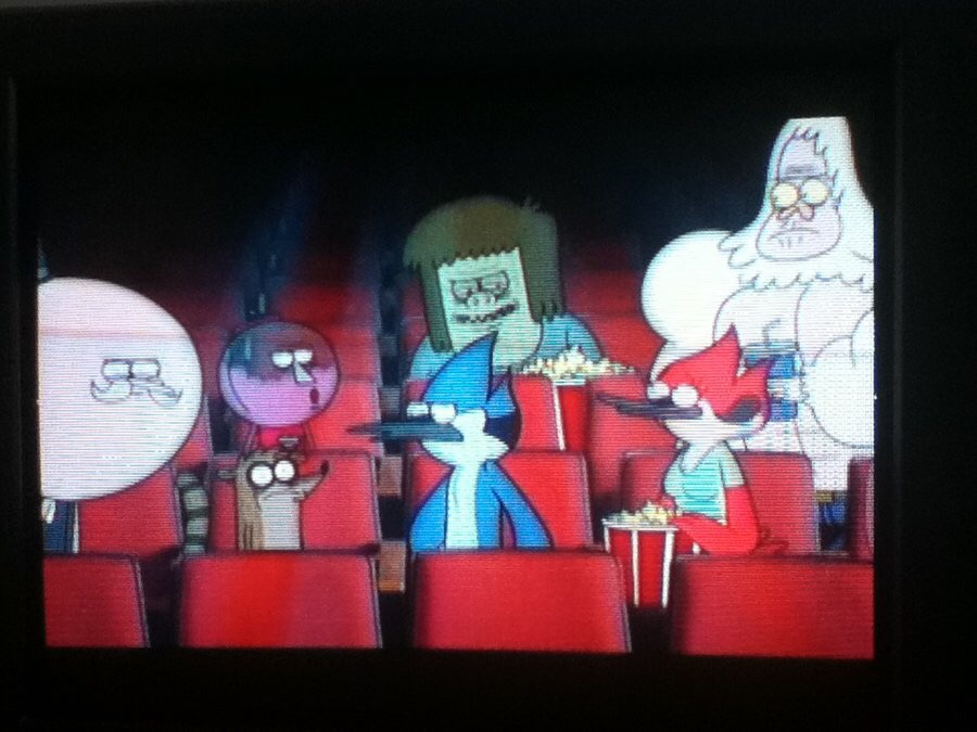 Regular show at the movies