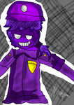 Purple guy - Wiggle wiggle by FabianArtist