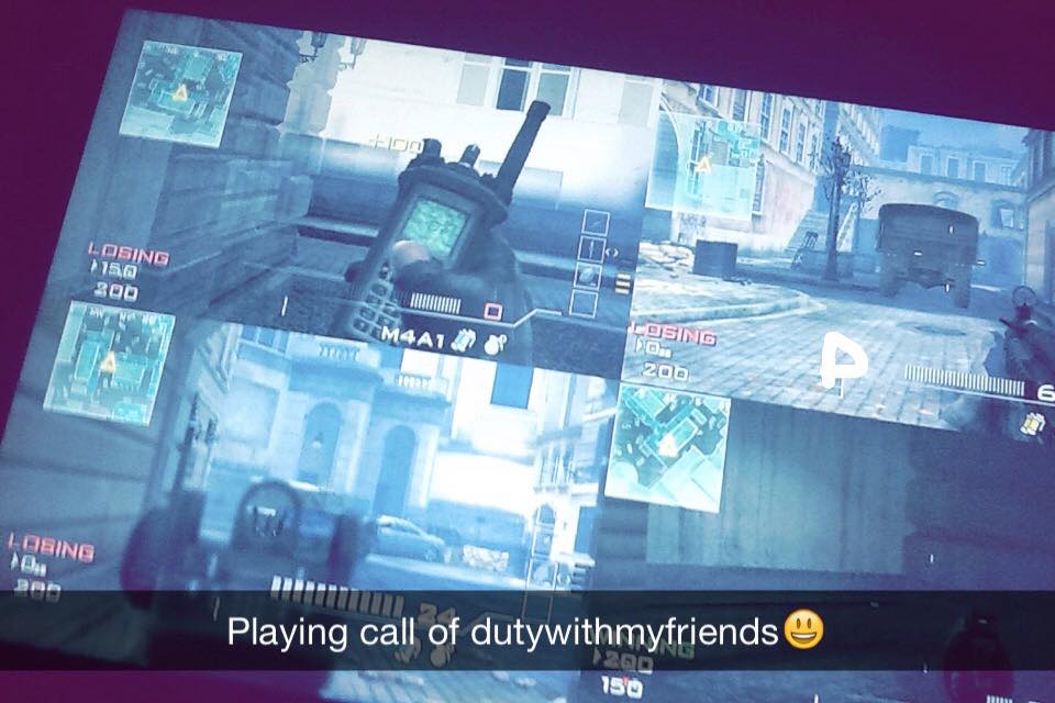 Call of duty game (with my Squads)