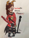 Athena phase 1 (Gorillaz OC) by FabianArtist