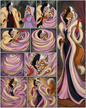 Cruella De Vil + Maid Marian