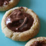 Chocolate filled cookies