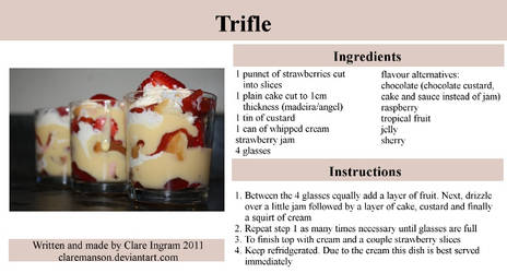 Strawberry Trifle Recipe