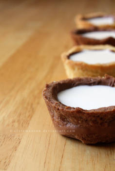 Milk and Cookie Cups