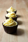 Lemon Curd Cupcakes by claremanson