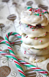 Chocolate Peppermint Candy Cane Cookies by claremanson