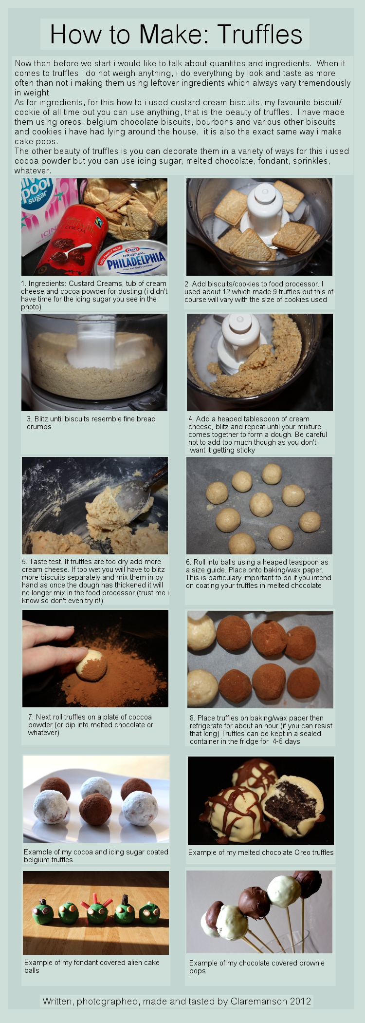 Cookie Truffle Tutorial