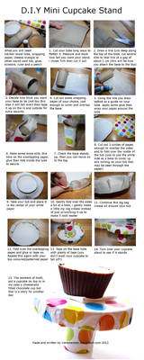 Mini Cupcake Stand Tutorial