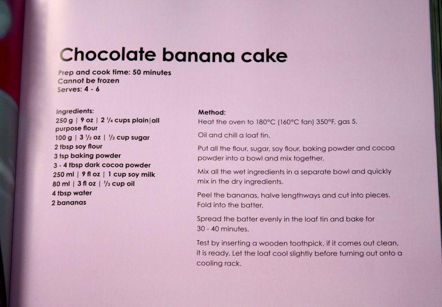 Chocolate Banana Cake Recipe