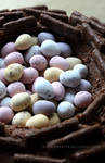 Easter Egg Nest Cake by claremanson