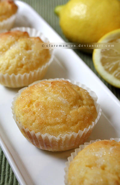 Lemon Drizzle Cupcakes (gluten and dairy free!) by claremanson