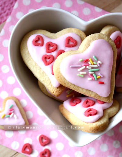 Strawberry Milkshake Sugar Cookies