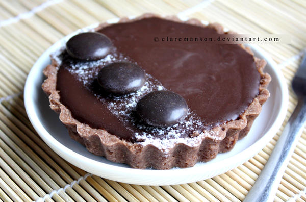 Double Chocolate Cookie Tart