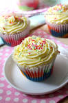 Rainbow Cupcakes by claremanson
