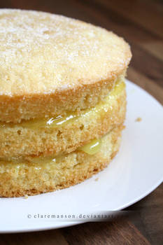 Lemon Cake + Recipe