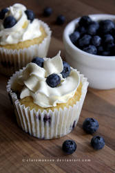 Blueberry Cupcakes (+recipe)